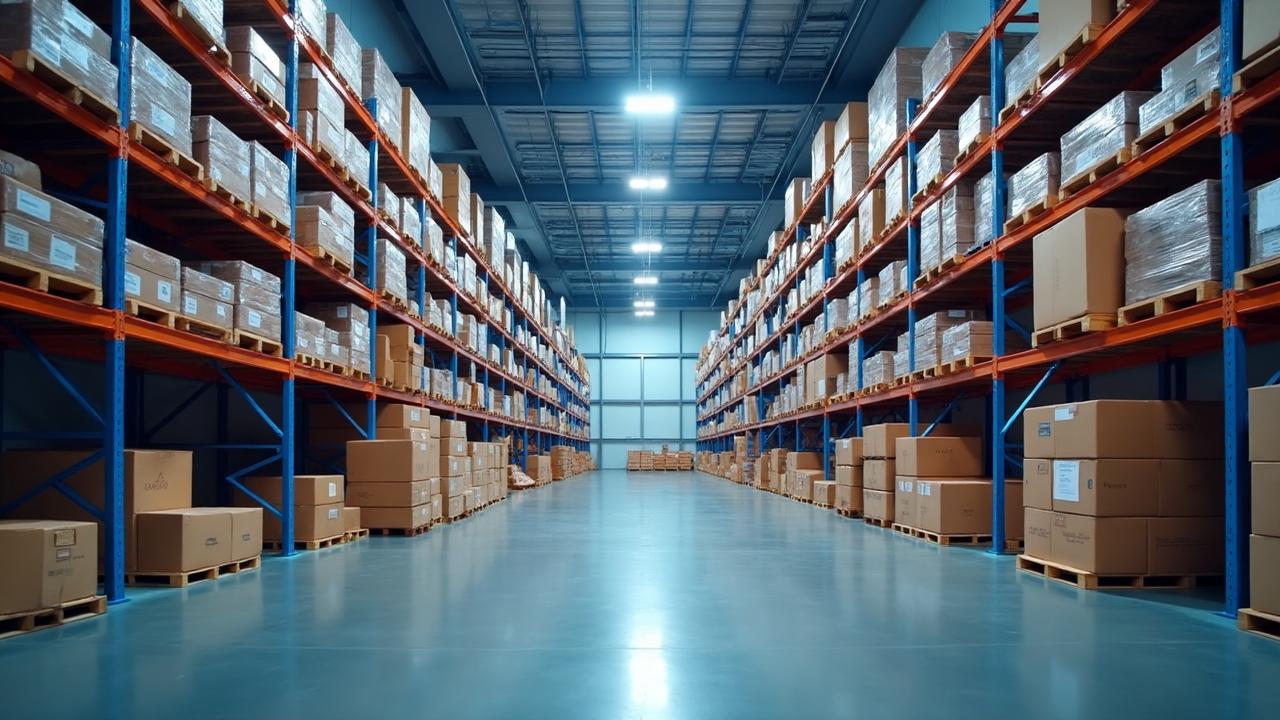 Centro de distribución y almacenamiento